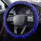 Canterbury-Bankstown Bulldogs Steering Wheel Cover Polynesian Tribal Pattern Style