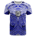 Personalized Canterbury-Bankstown Bulldogs T Shirt Polynesian Tribal Pattern Style