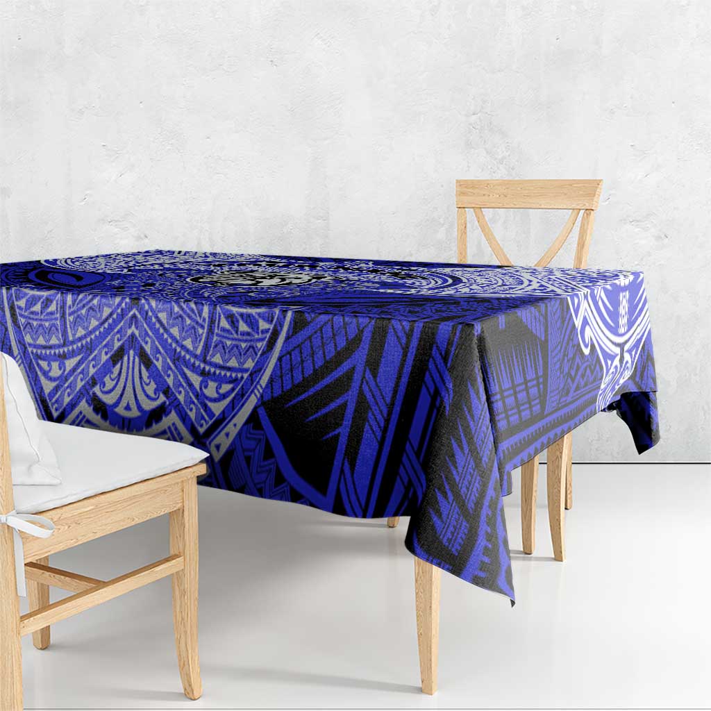 Personalized Canterbury-Bankstown Bulldogs Tablecloth Polynesian Tribal Pattern Style