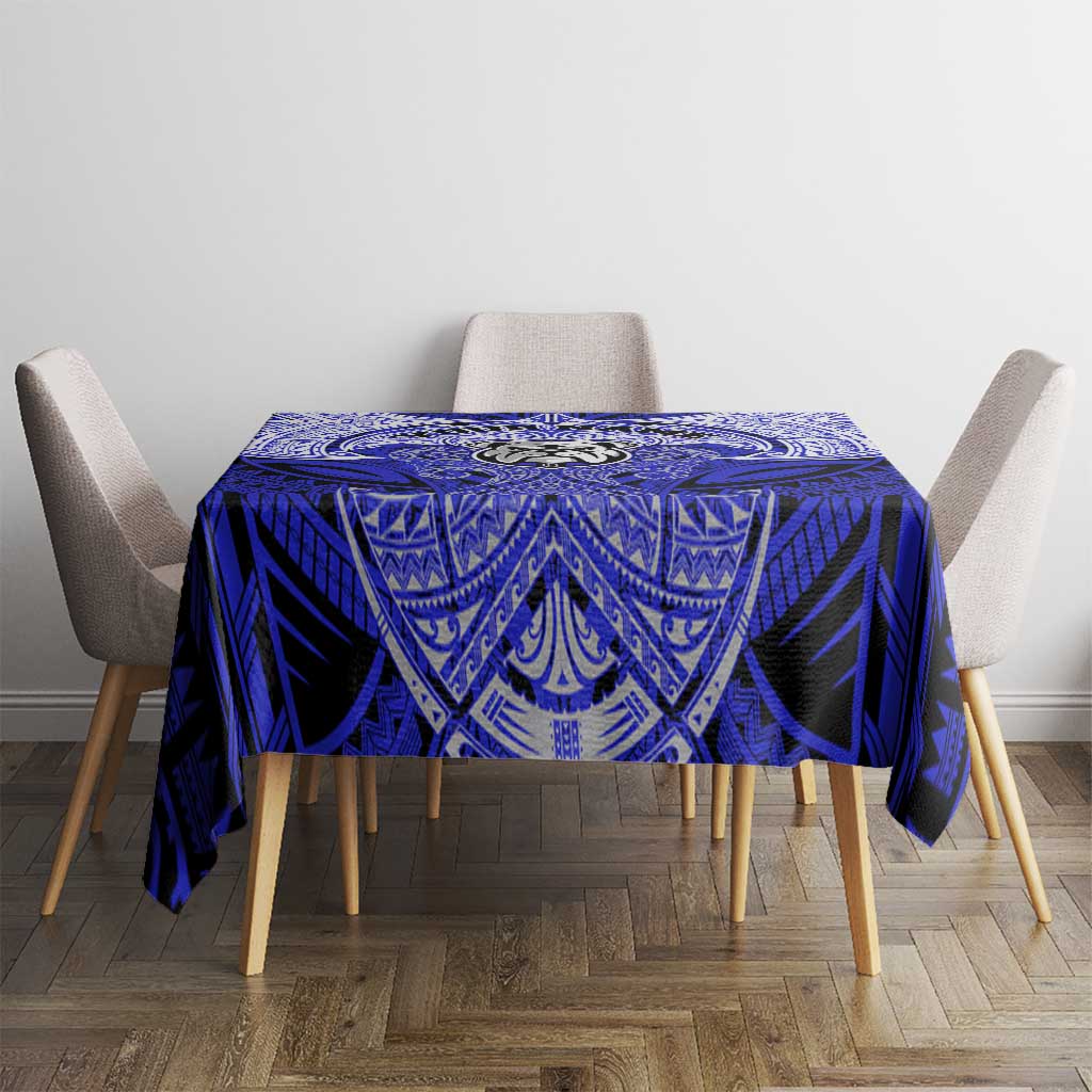 Personalized Canterbury-Bankstown Bulldogs Tablecloth Polynesian Tribal Pattern Style