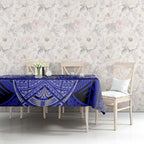 Personalized Canterbury-Bankstown Bulldogs Tablecloth Polynesian Tribal Pattern Style