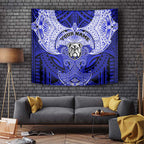 Personalized Canterbury-Bankstown Bulldogs Tapestry Polynesian Tribal Pattern Style