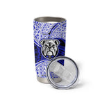 Personalized Canterbury-Bankstown Bulldogs Tumbler Cup Polynesian Tribal Pattern Style