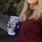 Personalized Canterbury-Bankstown Bulldogs Tumbler Cup Polynesian Tribal Pattern Style