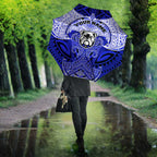 Personalized Canterbury-Bankstown Bulldogs Umbrella Polynesian Tribal Pattern Style