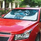 Personalized Cronulla-Sutherland Sharks Auto Sun Shade Polynesian Tribal Pattern Style
