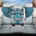 Personalized Cronulla-Sutherland Sharks Back Car Seat Cover Polynesian Tribal Pattern Style
