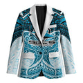 Personalized Cronulla-Sutherland Sharks Blazer Polynesian Tribal Pattern Style