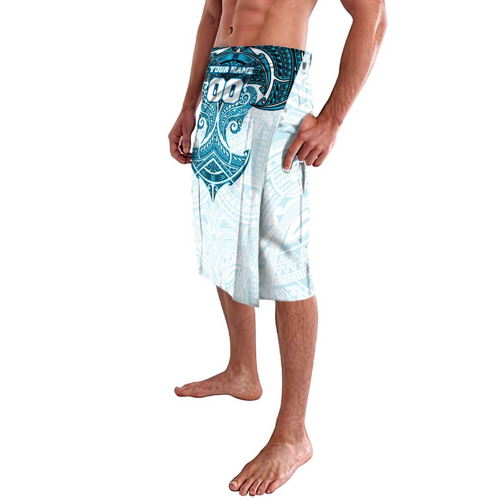 Personalized Cronulla-Sutherland Sharks Lavalava Polynesian Tribal Pattern Style