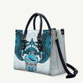 Personalized Cronulla-Sutherland Sharks Leather Bag Polynesian Tribal Pattern Style