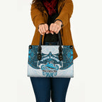 Personalized Cronulla-Sutherland Sharks Leather Bag Polynesian Tribal Pattern Style