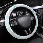 Cronulla-Sutherland Sharks Steering Wheel Cover Polynesian Tribal Pattern Style