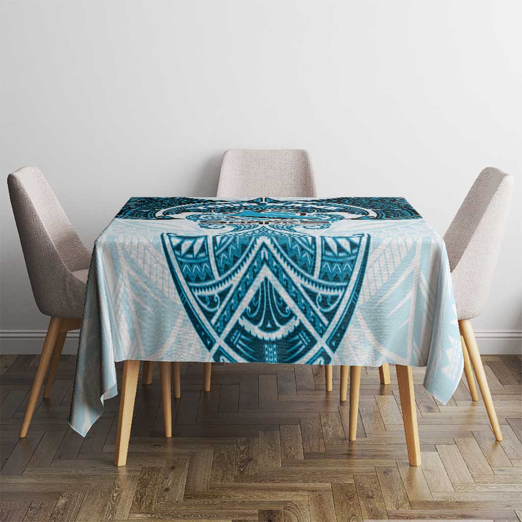Personalized Cronulla-Sutherland Sharks Tablecloth Polynesian Tribal Pattern Style
