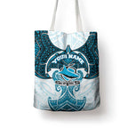 Personalized Cronulla-Sutherland Sharks Tote Bag Polynesian Tribal Pattern Style