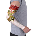 Personalized Dolphins Arm Sleeves Polynesian Tribal Pattern Style