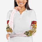 Personalized Dolphins Arm Sleeves Polynesian Tribal Pattern Style