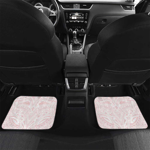 Personalized Dolphins Car Mats Polynesian Tribal Pattern Style