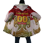 Personalized Dolphins Cloak Polynesian Tribal Pattern Style