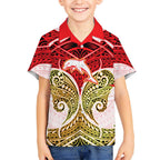 Personalized Dolphins Hawaiian Shirt Polynesian Tribal Pattern Style