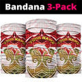 Personalized Dolphins Neck Gaiter Polynesian Tribal Pattern Style
