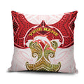 Personalized Dolphins Pillow Cover Polynesian Tribal Pattern Style