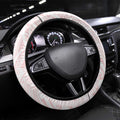 Dolphins Steering Wheel Cover Polynesian Tribal Pattern Style