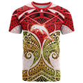 Personalized Dolphins T Shirt Polynesian Tribal Pattern Style