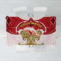Personalized Dolphins Tablecloth Polynesian Tribal Pattern Style