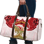 Personalized Dolphins Travel Bag Polynesian Tribal Pattern Style