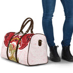 Personalized Dolphins Travel Bag Polynesian Tribal Pattern Style