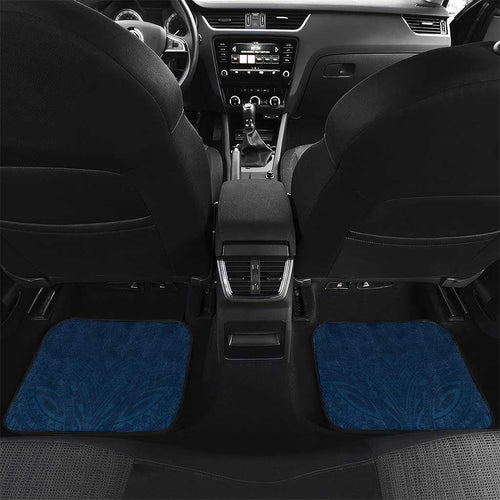 Personalized Gold Coast Titans Car Mats Polynesian Tribal Pattern Style