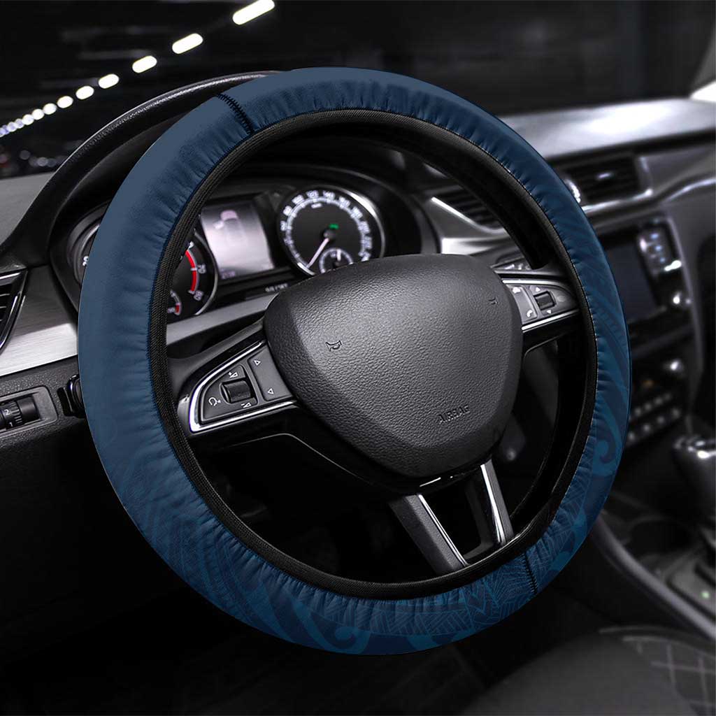 Gold Coast Titans Steering Wheel Cover Polynesian Tribal Pattern Style