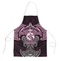 Personalized Manly Warringah Sea Eagles Apron Polynesian Tribal Pattern Style