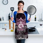 Personalized Manly Warringah Sea Eagles Apron Polynesian Tribal Pattern Style