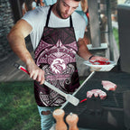 Personalized Manly Warringah Sea Eagles Apron Polynesian Tribal Pattern Style
