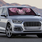Personalized Manly Warringah Sea Eagles Auto Sun Shade Polynesian Tribal Pattern Style