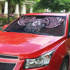 Personalized Manly Warringah Sea Eagles Auto Sun Shade Polynesian Tribal Pattern Style