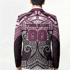 Personalized Manly Warringah Sea Eagles Blazer Polynesian Tribal Pattern Style