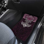 Personalized Manly Warringah Sea Eagles Car Mats Polynesian Tribal Pattern Style