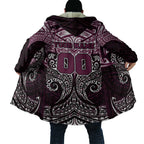 Personalized Manly Warringah Sea Eagles Cloak Polynesian Tribal Pattern Style