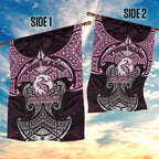Personalized Manly Warringah Sea Eagles Garden Flag Polynesian Tribal Pattern Style