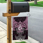 Personalized Manly Warringah Sea Eagles Garden Flag Polynesian Tribal Pattern Style