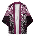 Personalized Manly Warringah Sea Eagles Kimono Polynesian Tribal Pattern Style