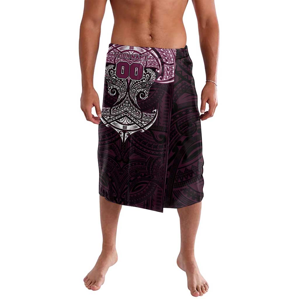 Personalized Manly Warringah Sea Eagles Lavalava Polynesian Tribal Pattern Style