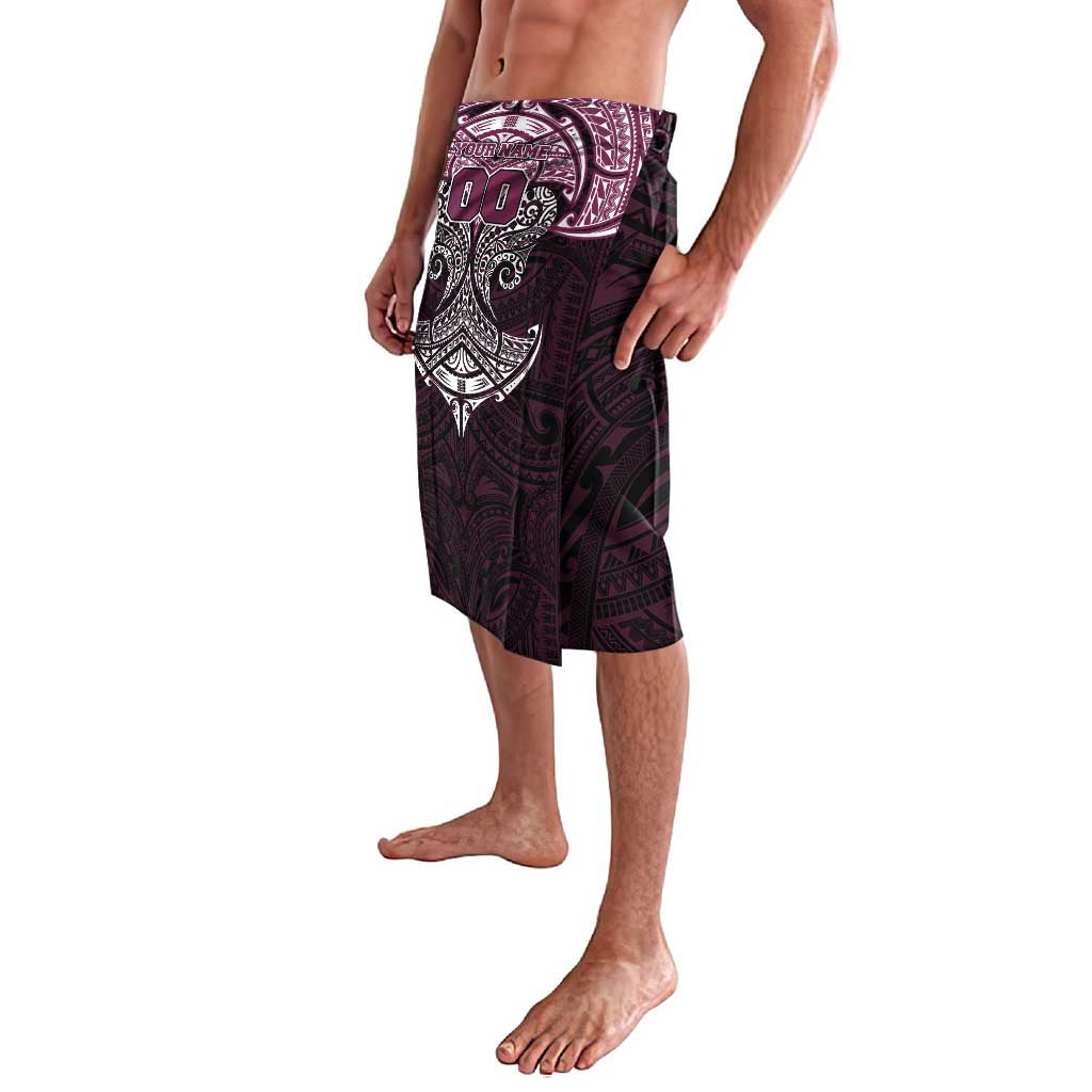 Personalized Manly Warringah Sea Eagles Lavalava Polynesian Tribal Pattern Style