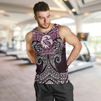 Personalized Manly Warringah Sea Eagles Men Tank Top Polynesian Tribal Pattern Style