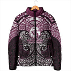 Personalized Manly Warringah Sea Eagles Padded Jacket Polynesian Tribal Pattern Style