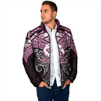 Personalized Manly Warringah Sea Eagles Padded Jacket Polynesian Tribal Pattern Style