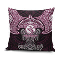 Personalized Manly Warringah Sea Eagles Pillow Cover Polynesian Tribal Pattern Style