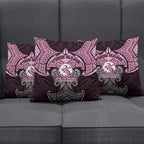 Personalized Manly Warringah Sea Eagles Pillow Cover Polynesian Tribal Pattern Style